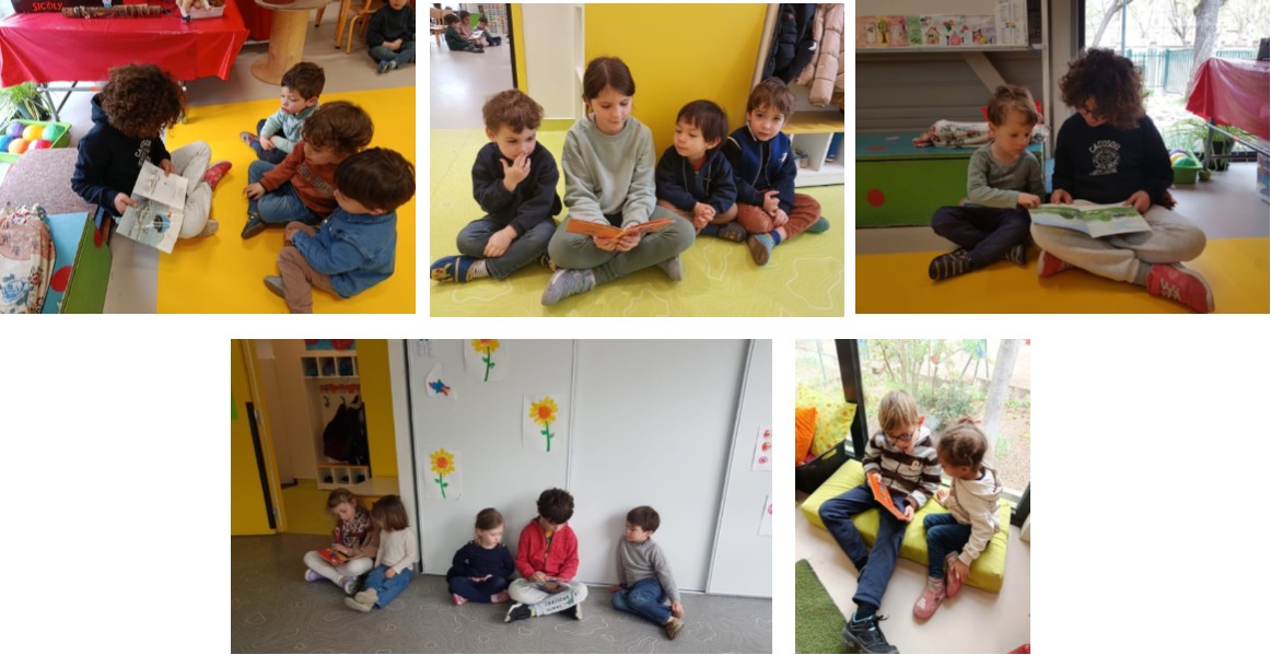Temps de partage avec les Petites Sections | Le Caousou